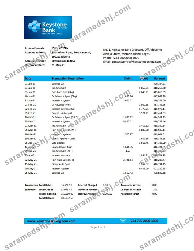 Nigeria Keystone excel pdf